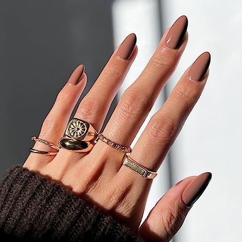 33+ Stylish Trendy Brown Nails That Are Beyond Ordinary