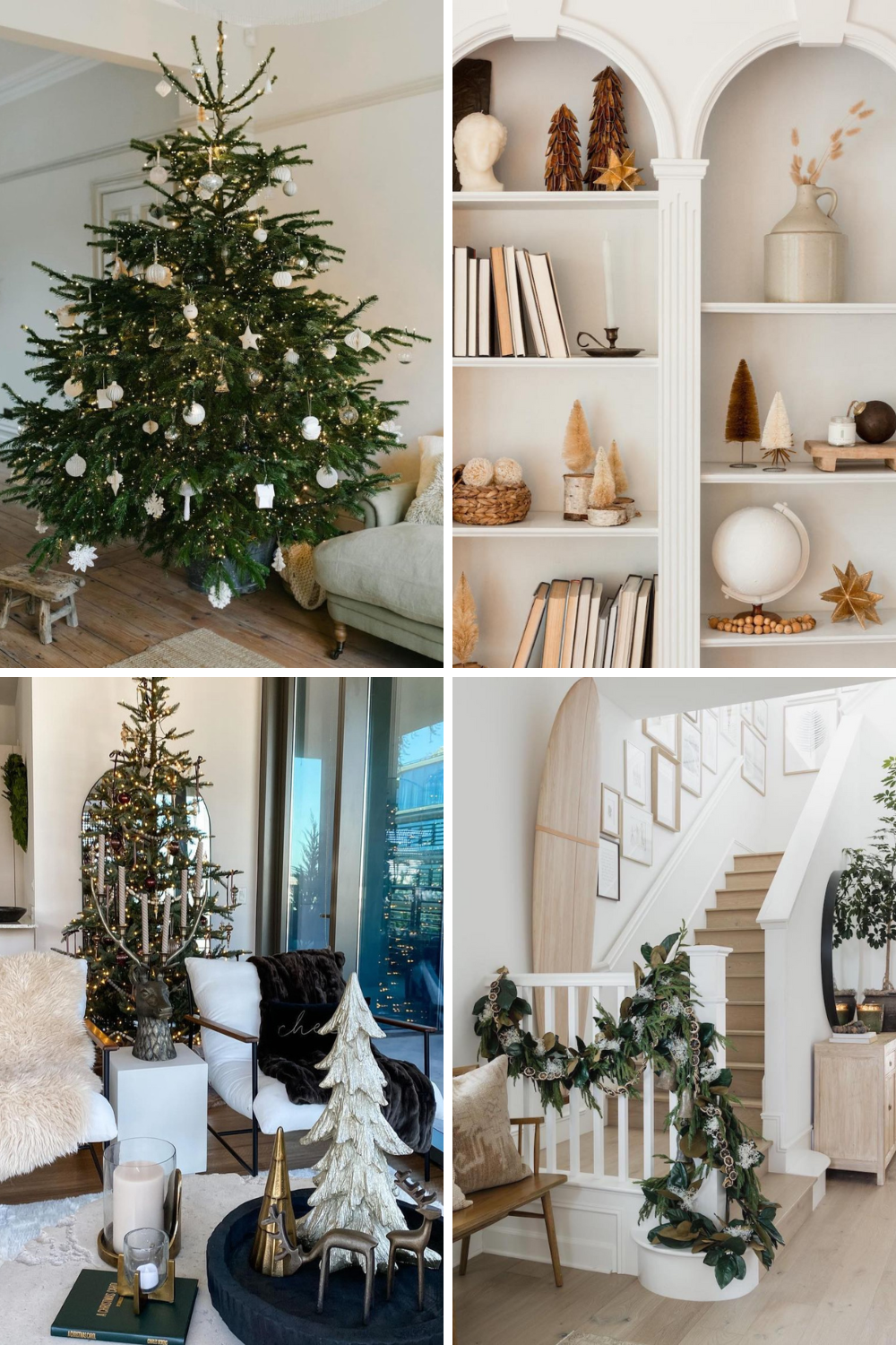 63 Breathtaking Indoor Elegant & Minimalist Christmas Decorations for 2024
