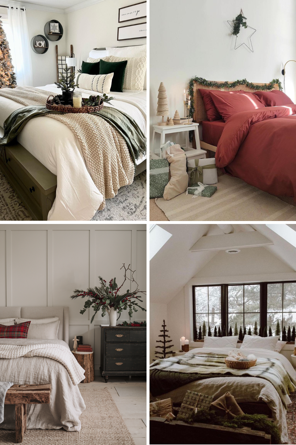 15+ Christmas Bedroom Decor Ideas for a Cozy and Festive Space