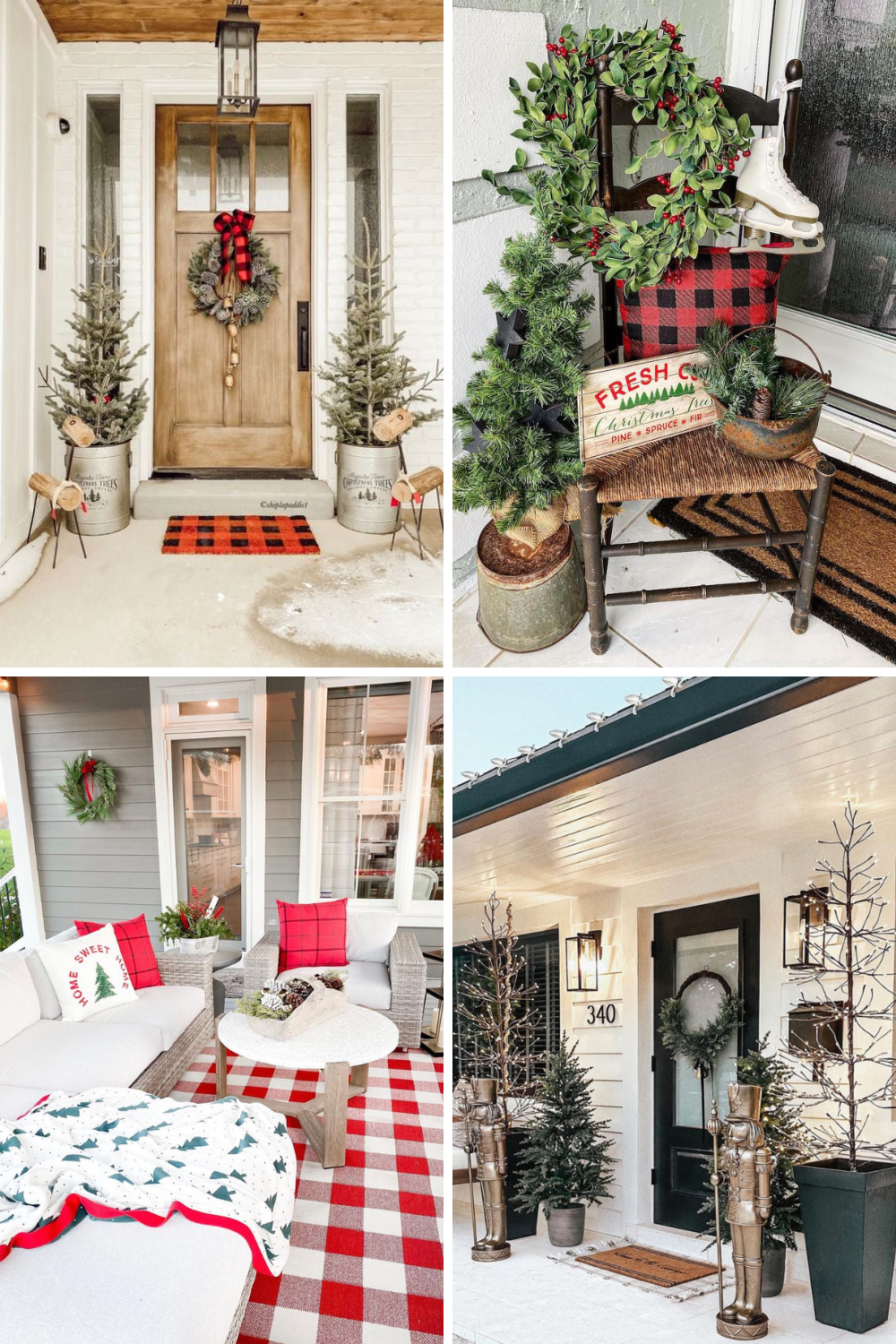 30+ Festive & Chic Outdoor Christmas Decoration Ideas for 2024